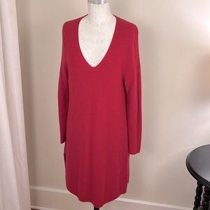 Eileen Fisher 100% Merino Wool Sweater Dress